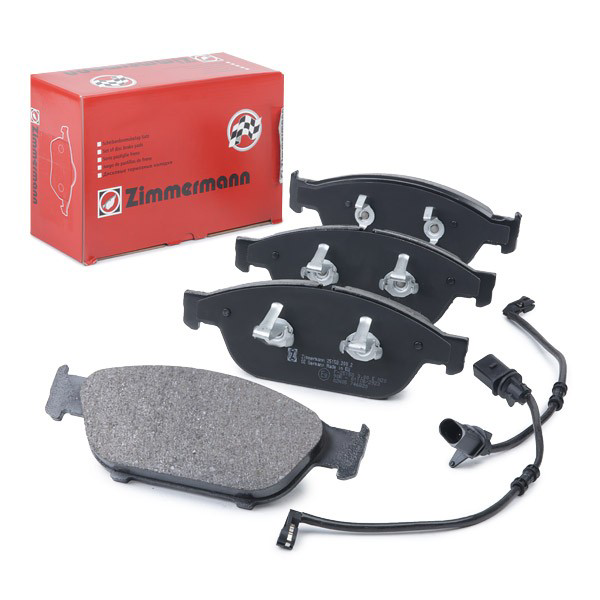 Klocki hamulcowe przednie tarczowe 251582002 Zimmermann