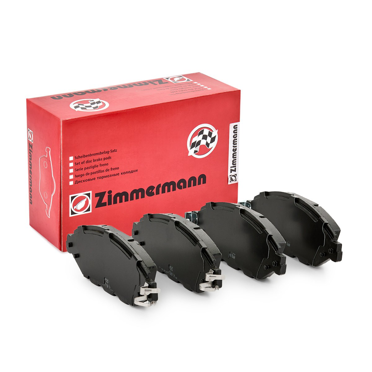 Klocki hamulcowe przednie tarczowe Zimmermann 255891701 cena, od 39,80 USD