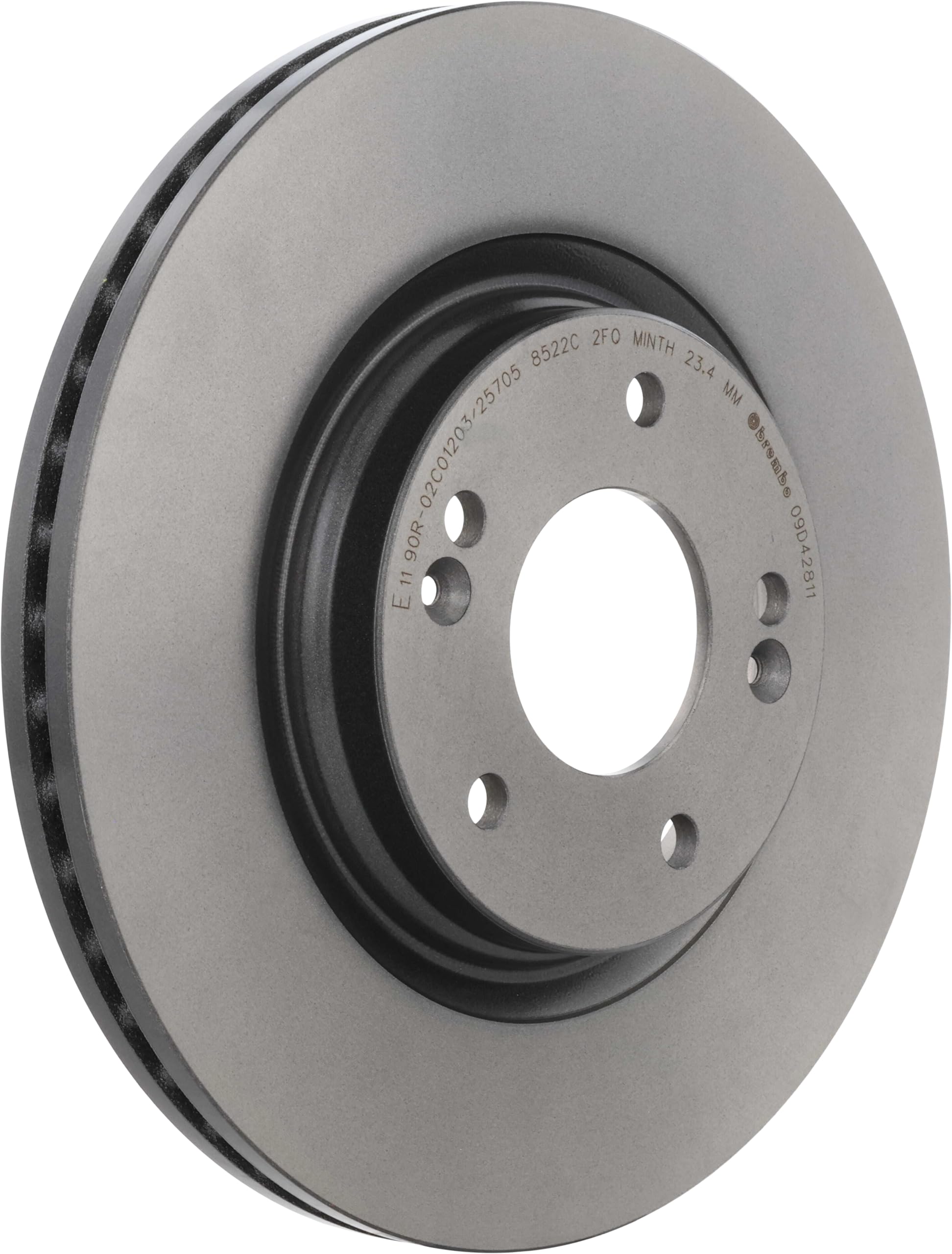 09D42811 Brembo Tarcza hamulcowa przednia