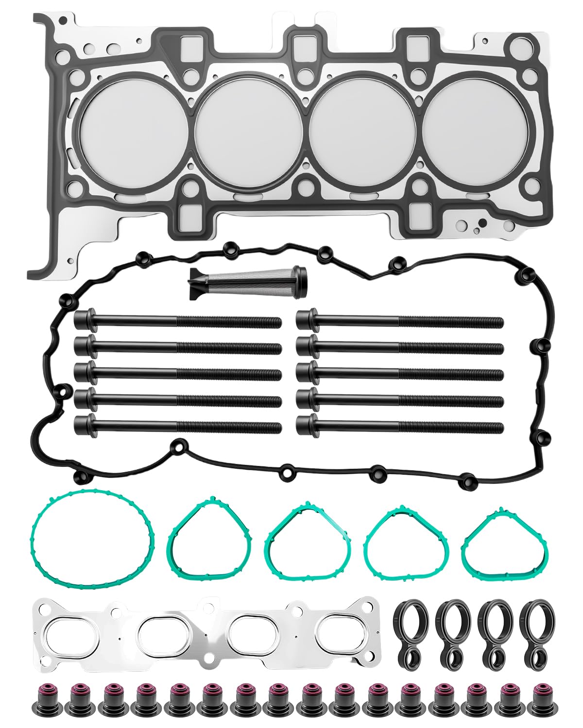Uszczelka głowicy cylindrów Jeep Cherokee SUV (KL) (2014 - 2023) cena, od 69,96 USD