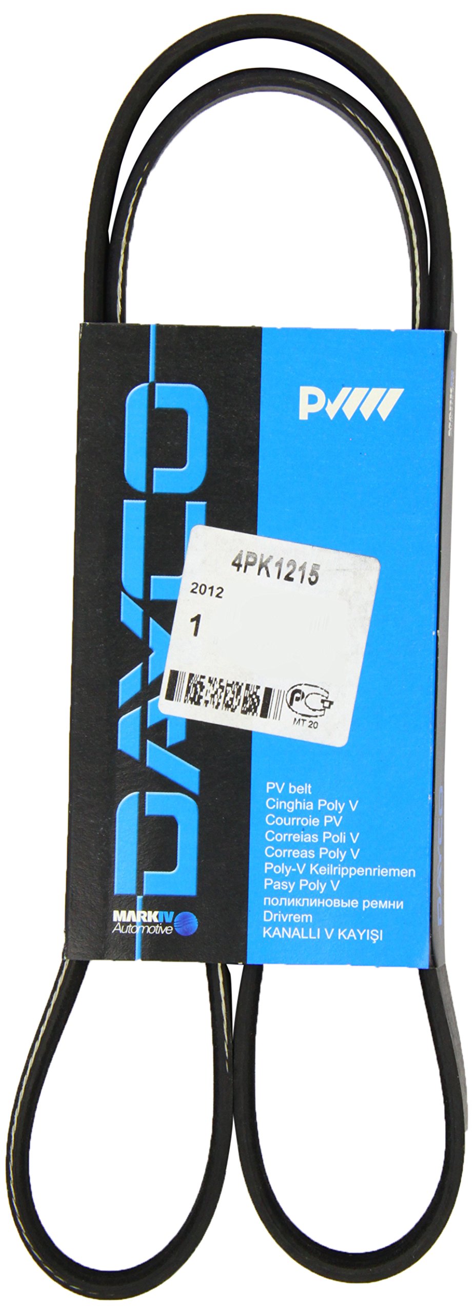 Pas napędowy mechanizmów Dayco 4PK1215 cena, od 10,47 USD
