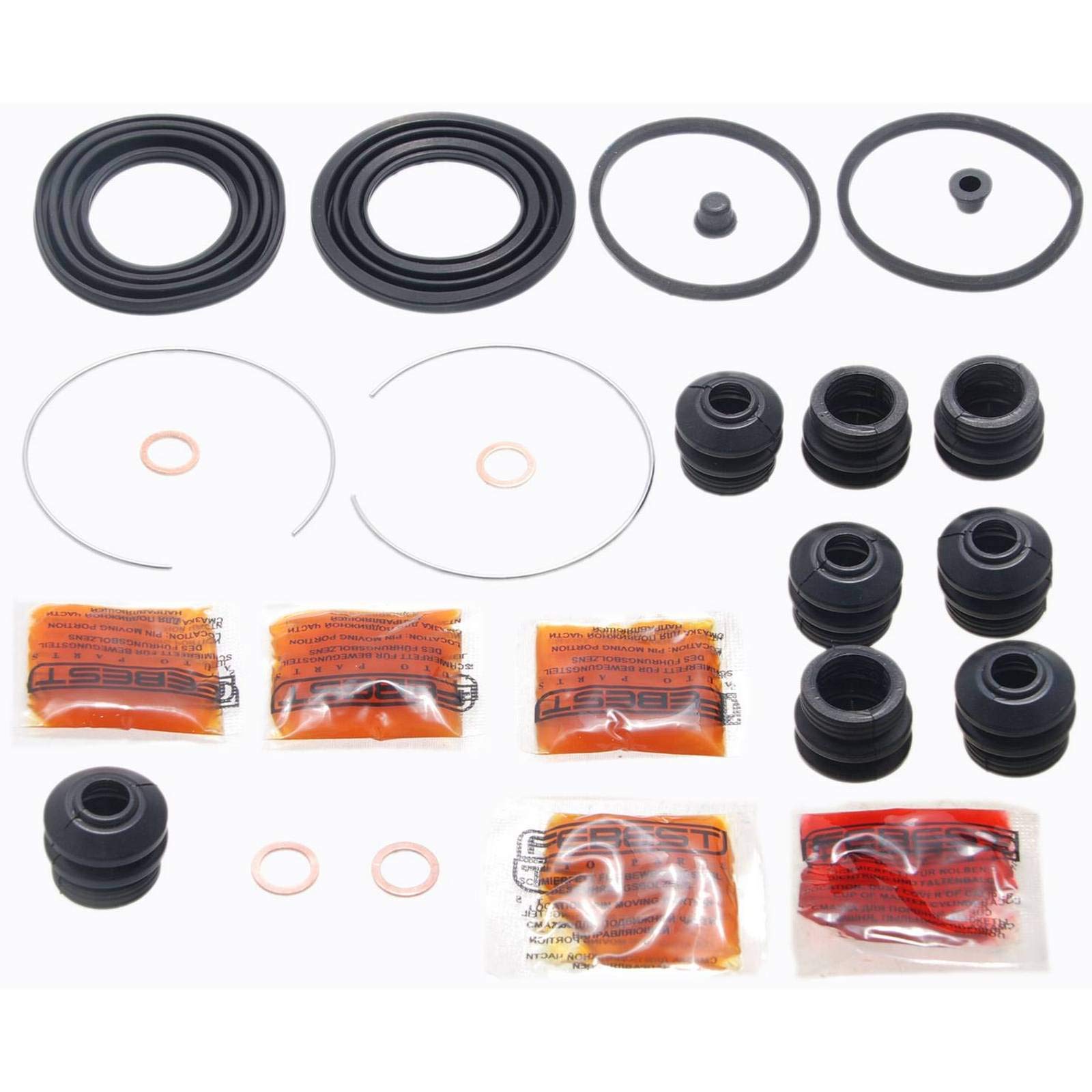 Zestaw naprawczy zacisku hamulcowego przedniego Febest 0175AE110F cena, od 11,39 USD