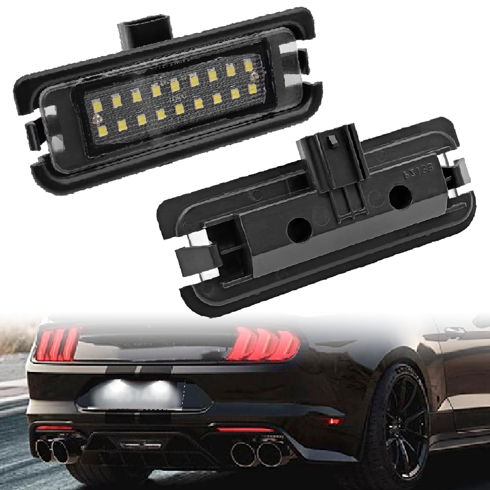 Lampa oświetlenia tylnej tablicy rejestracyjnej Ford Mustang VI coupe (ZG) (2014 - 2023) cena, od 26,21 USD