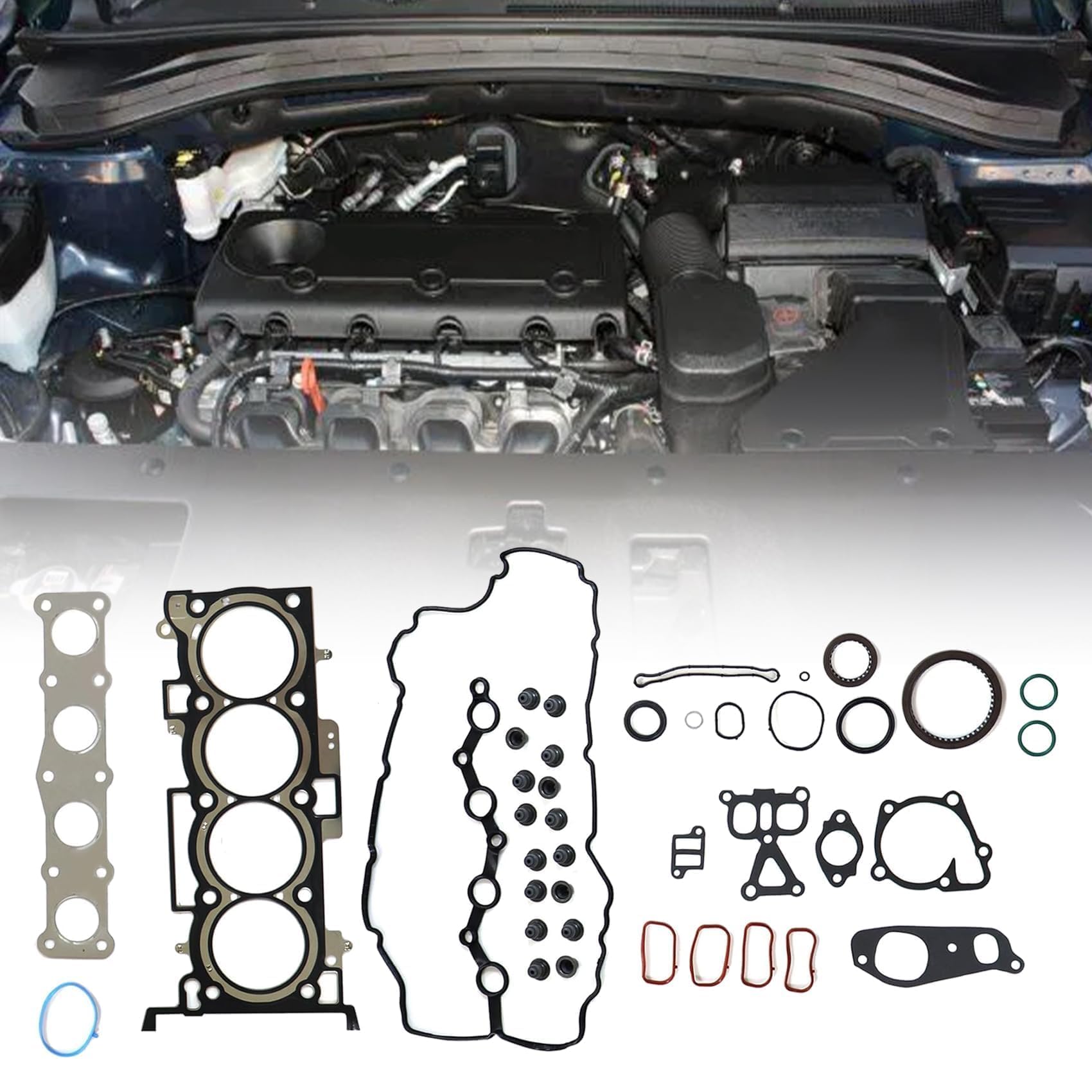 Uszczelka kolektora wydechowego Hyundai Santa Fe III SUV (DM) (2012 - 2018) cena, od 12,03 USD