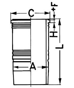 89186110 Kolbenschmidt Tuleja tłoka