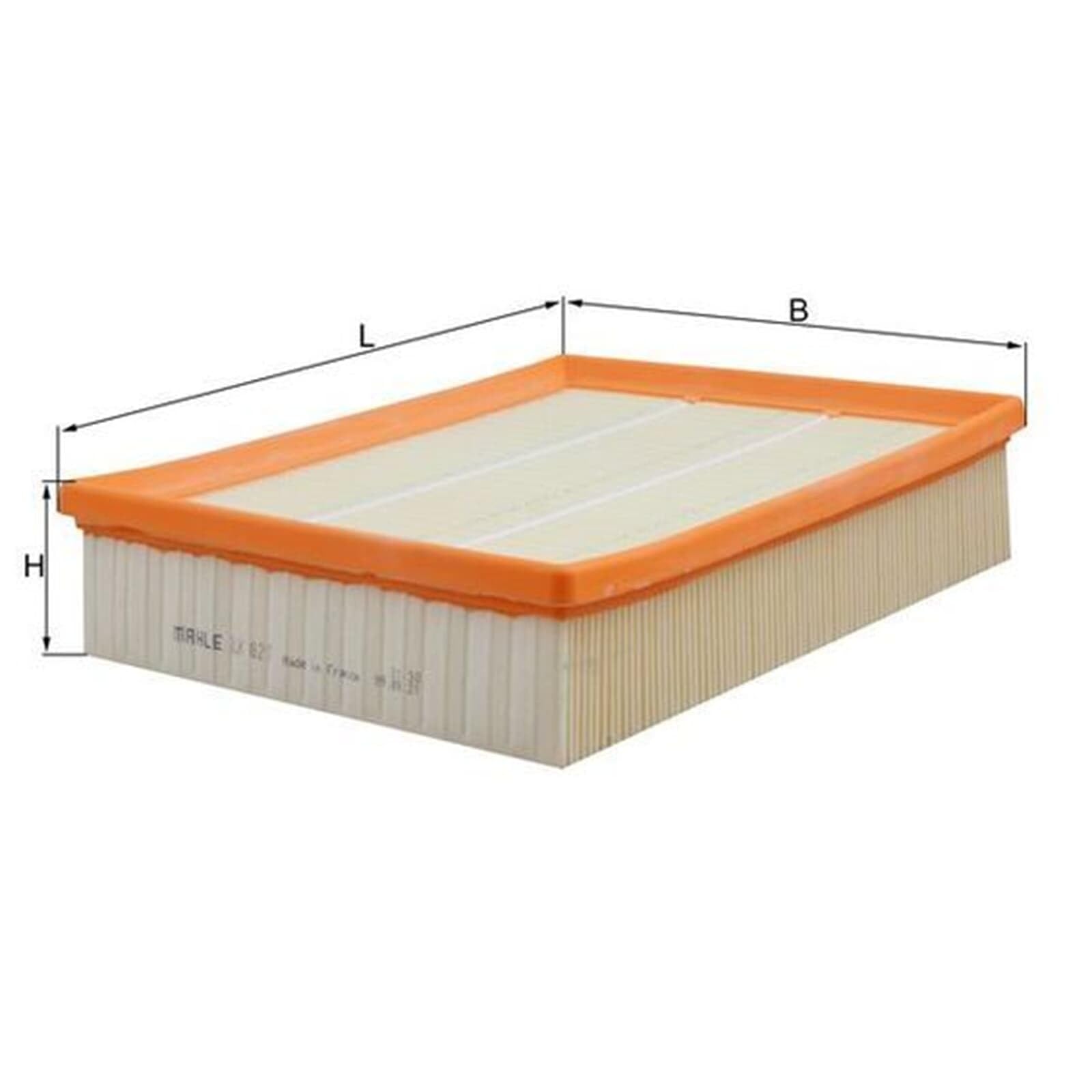 Filtr powietrza Mahle Original LX821 cena, od 13,98 USD