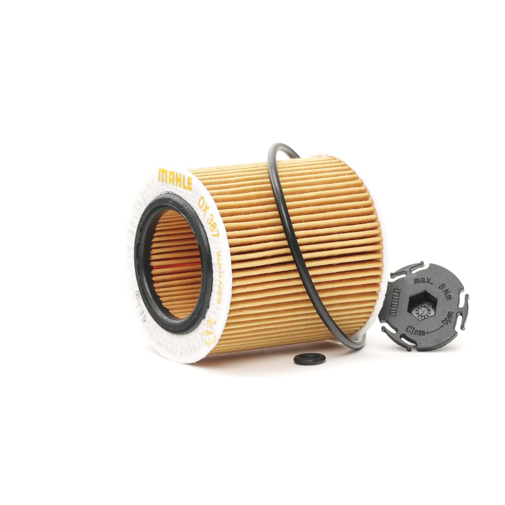 Do koszyka OX387D Mahle Original Filtr oleju