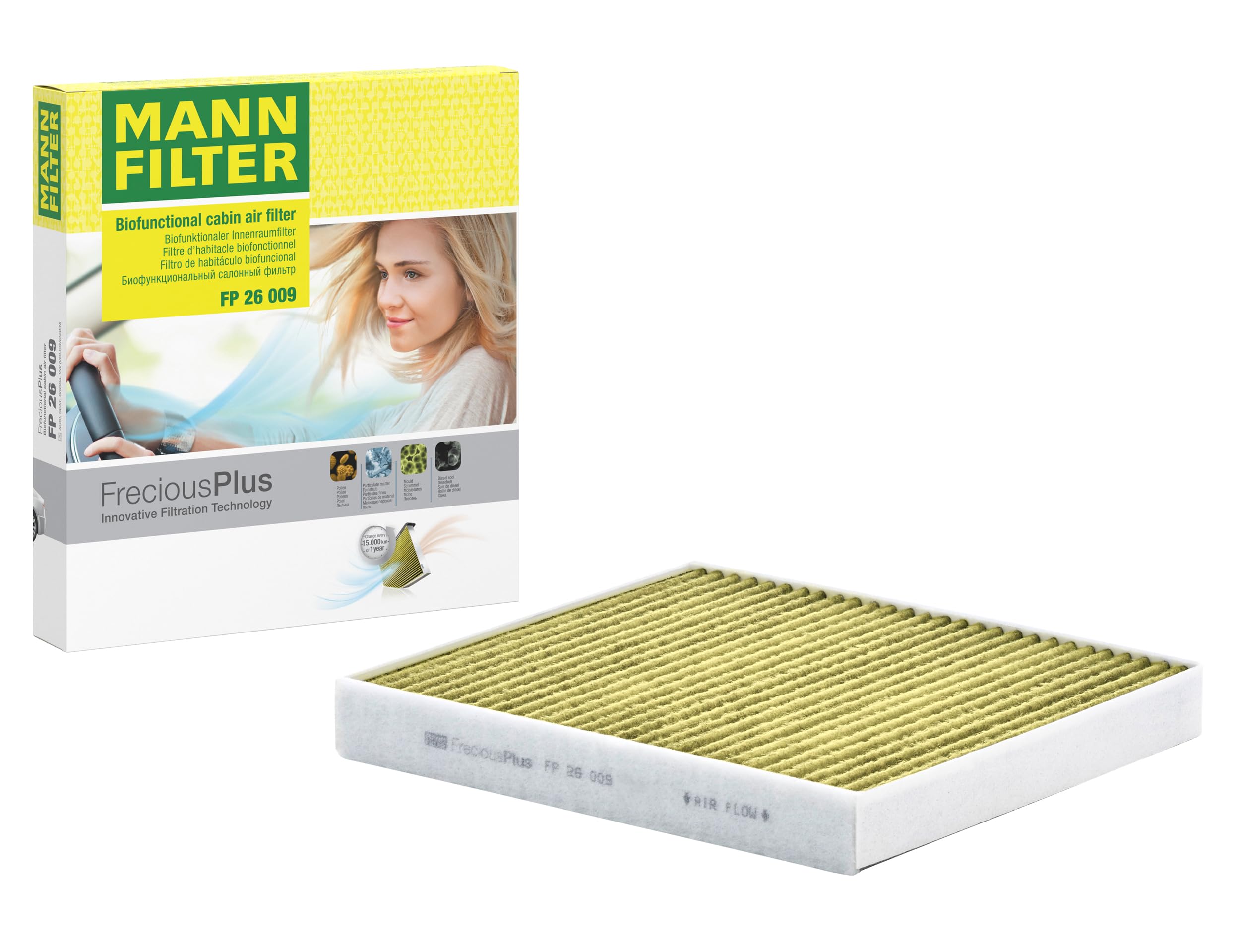 FP26009 Mann-Filter Filtr kabiny