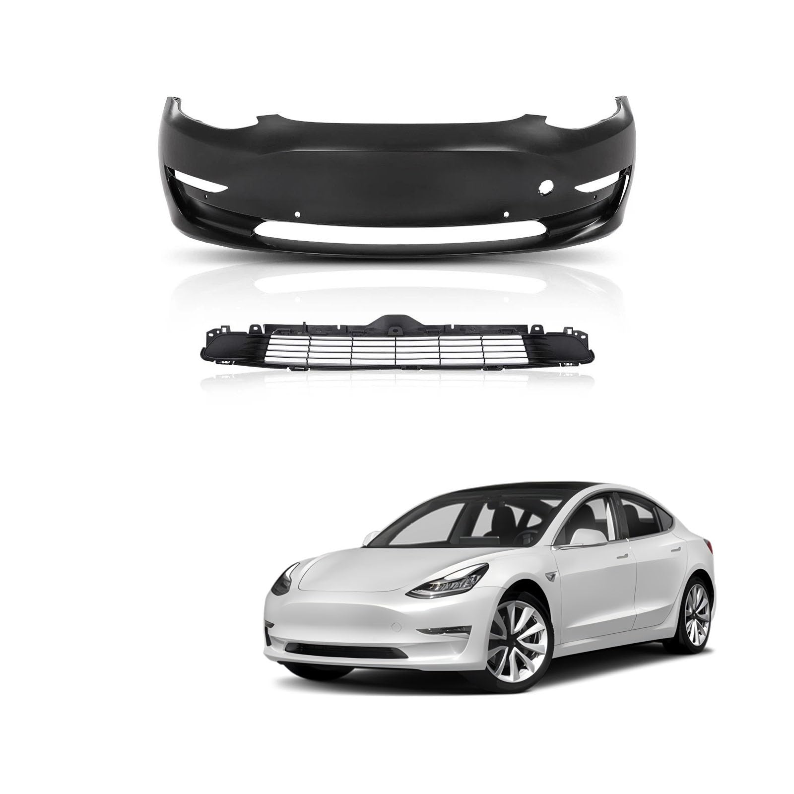 Zderzak przedni do Tesla Model 3  5YJ3