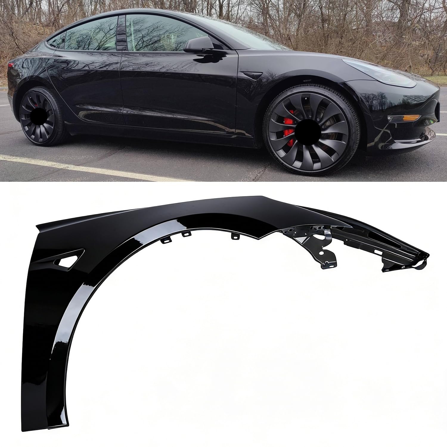 Błotnik przedni prawy do Tesla Model 3  5YJ3