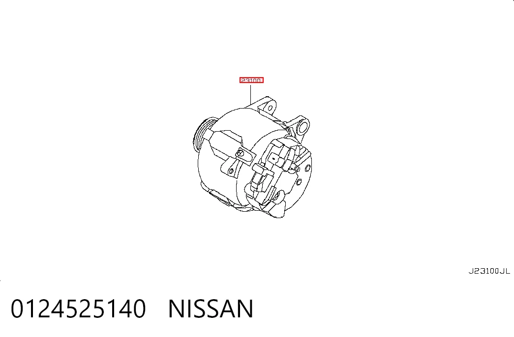 Alternator 1648232280 Peugeot/Citroen