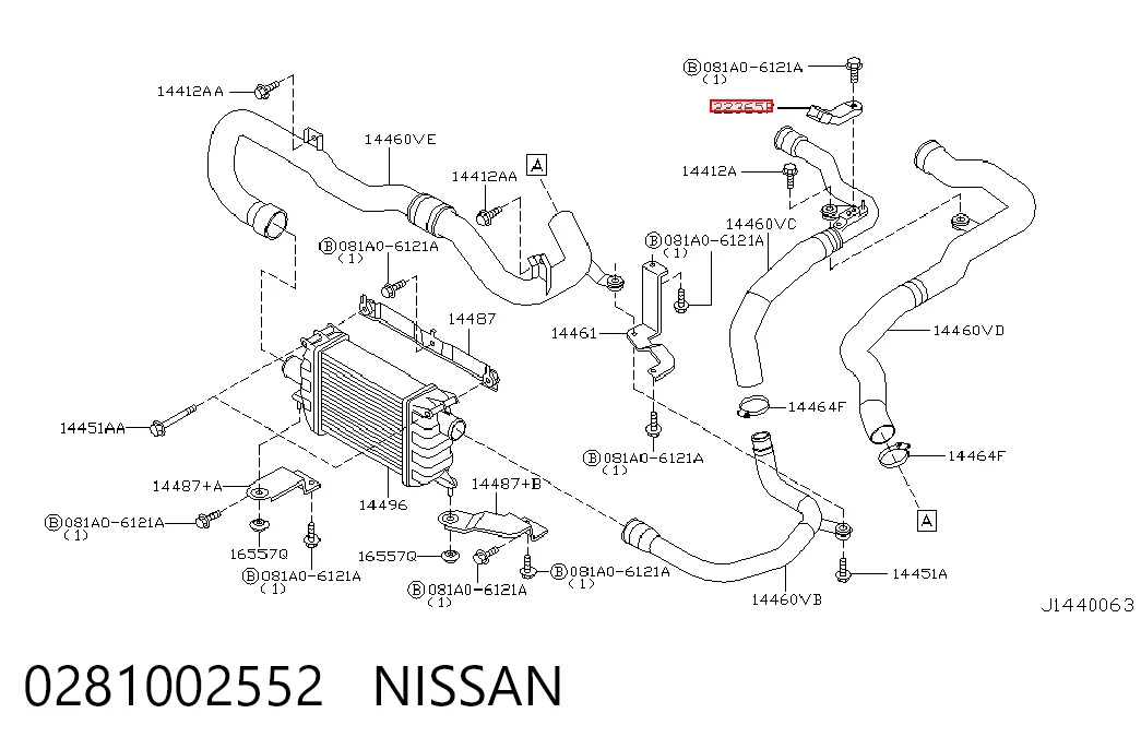 Do koszyka Czujnik ciśnienia w kolektorze ssącym, MAP Fiat Marea  185