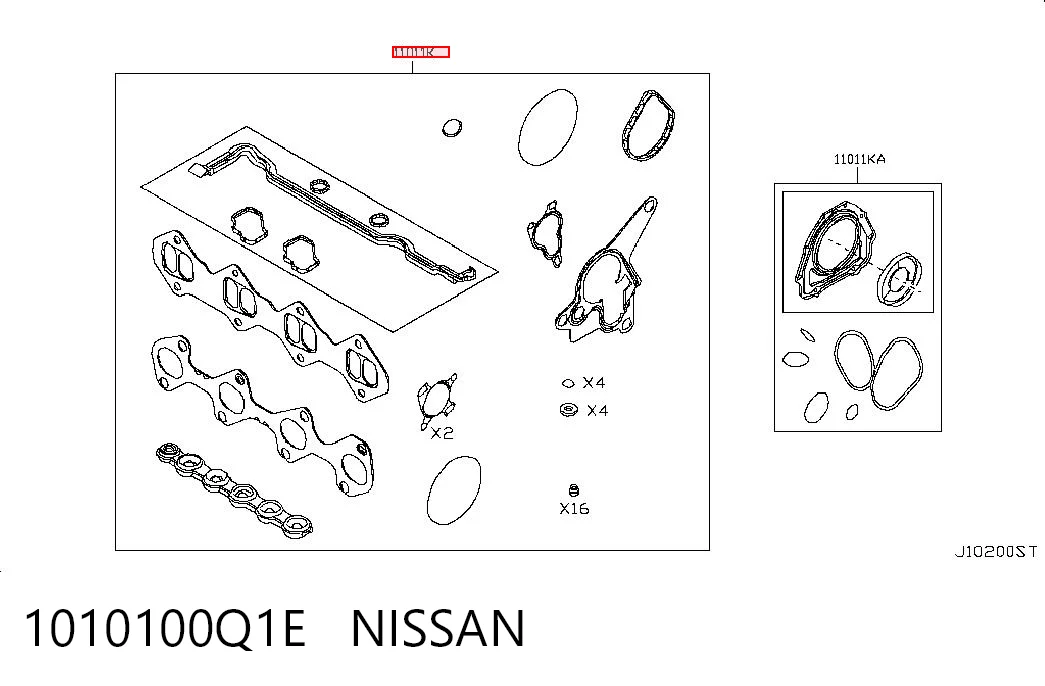 1010100Q1E Nissan/Infiniti