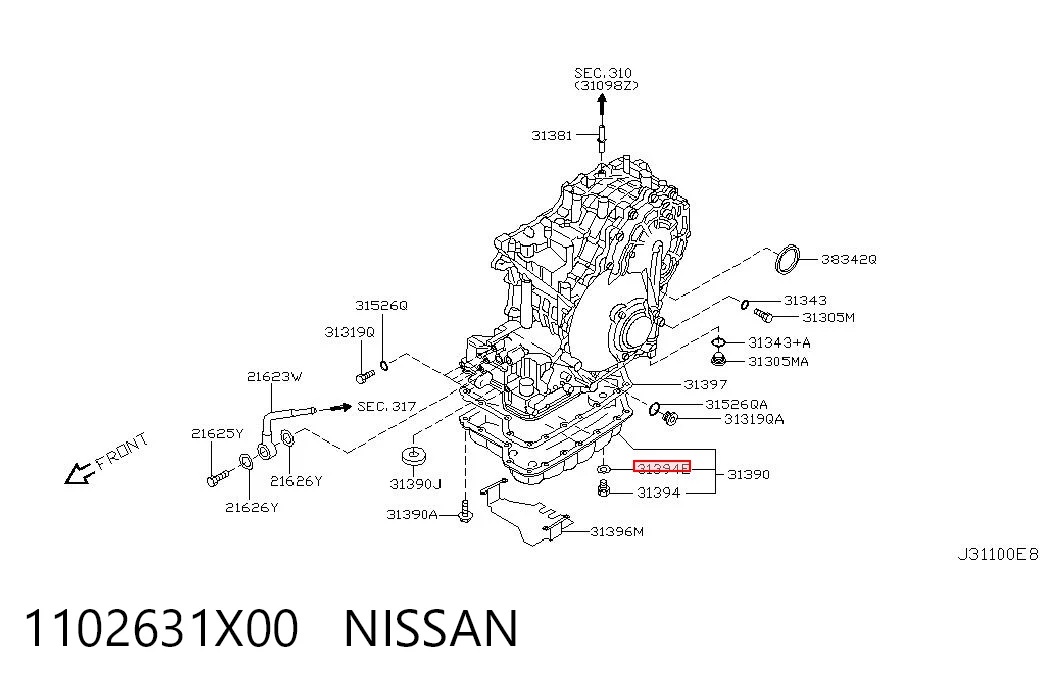1102631X00 Nissan/Infiniti