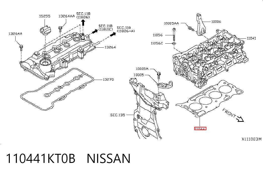 110441KT0B Nissan/Infiniti