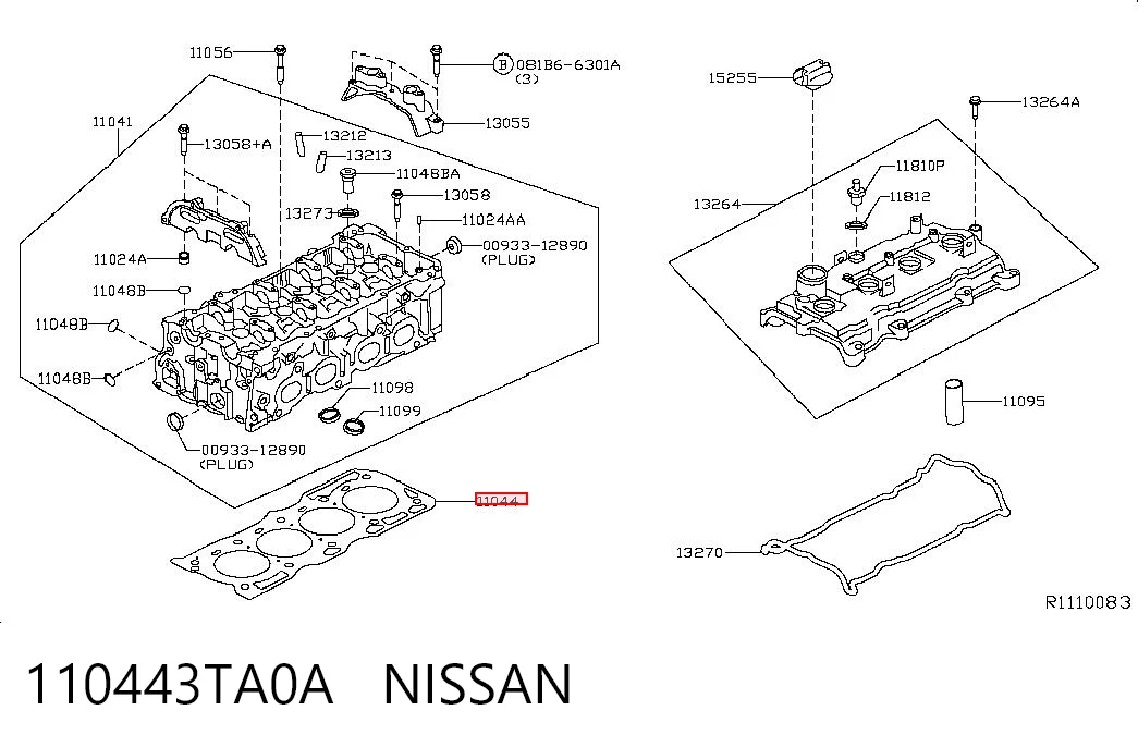 110443TA0A Nissan/Infiniti