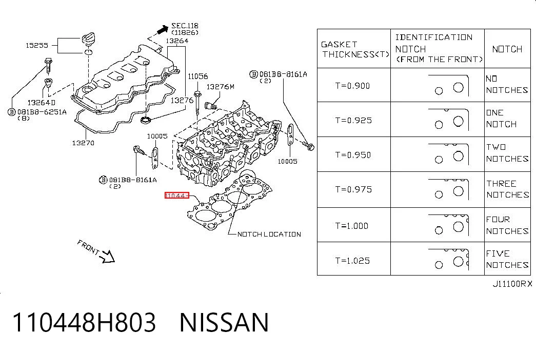 110448H803 Nissan/Infiniti