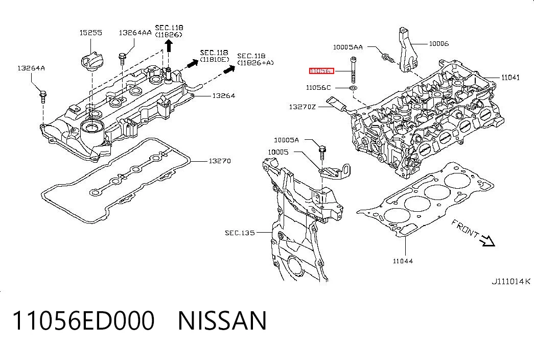 11056ED000 Nissan/Infiniti