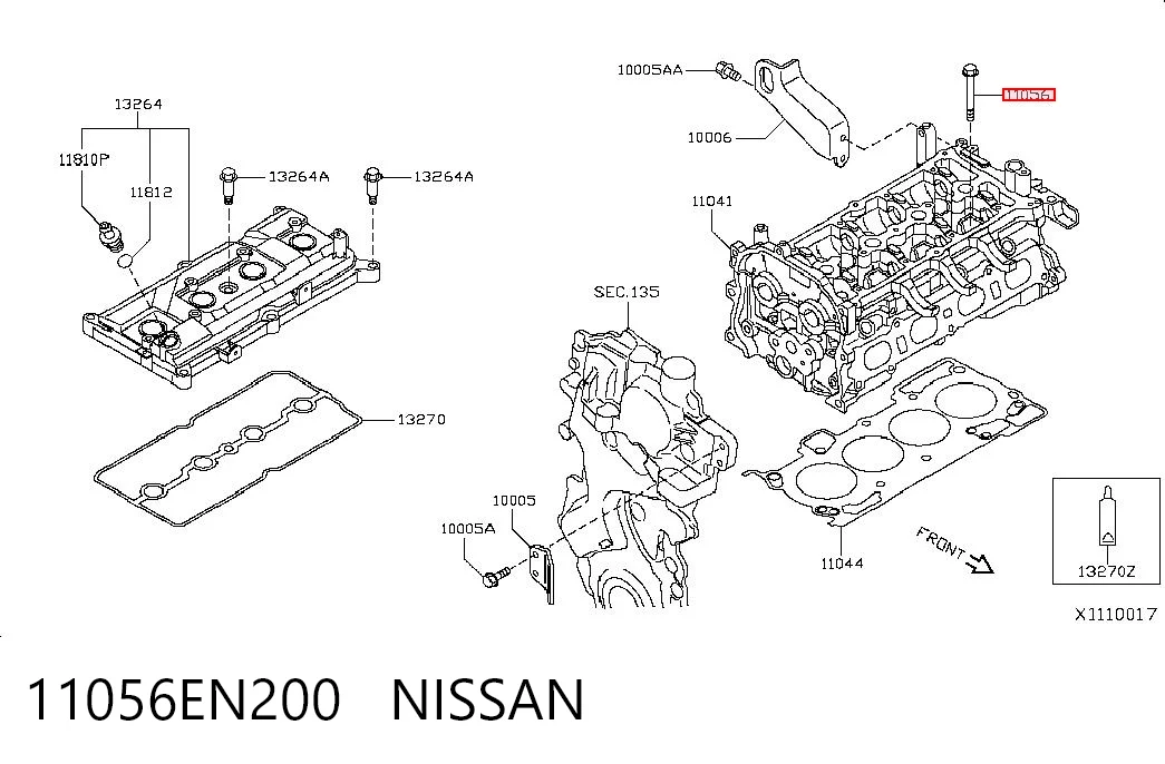 11056EN200 Nissan/Infiniti