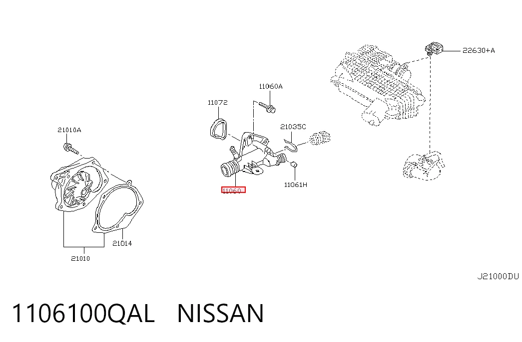 Obudowa termostatu Renault LOGAN I sedana (LS) (2015 - 2026) cena, od 25,88 USD