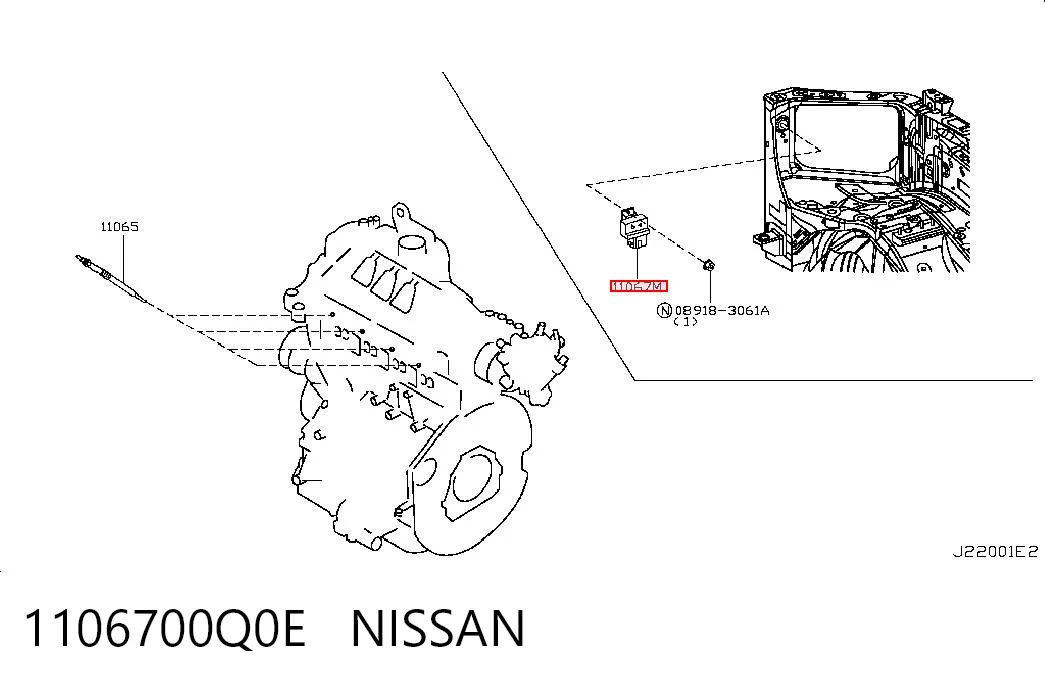 1106700Q0E Nissan/Infiniti