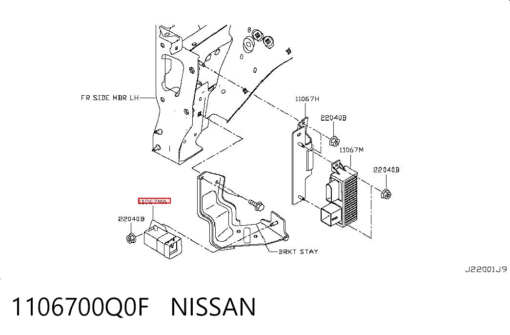 Do koszyka Przekaźnik świec żarowych Nissan Qashqai +2 I J10