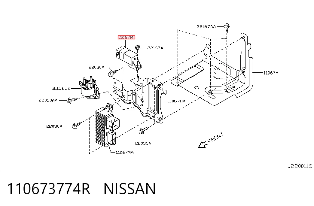  Przekaźnik świec żarowych Nissan Qashqai 