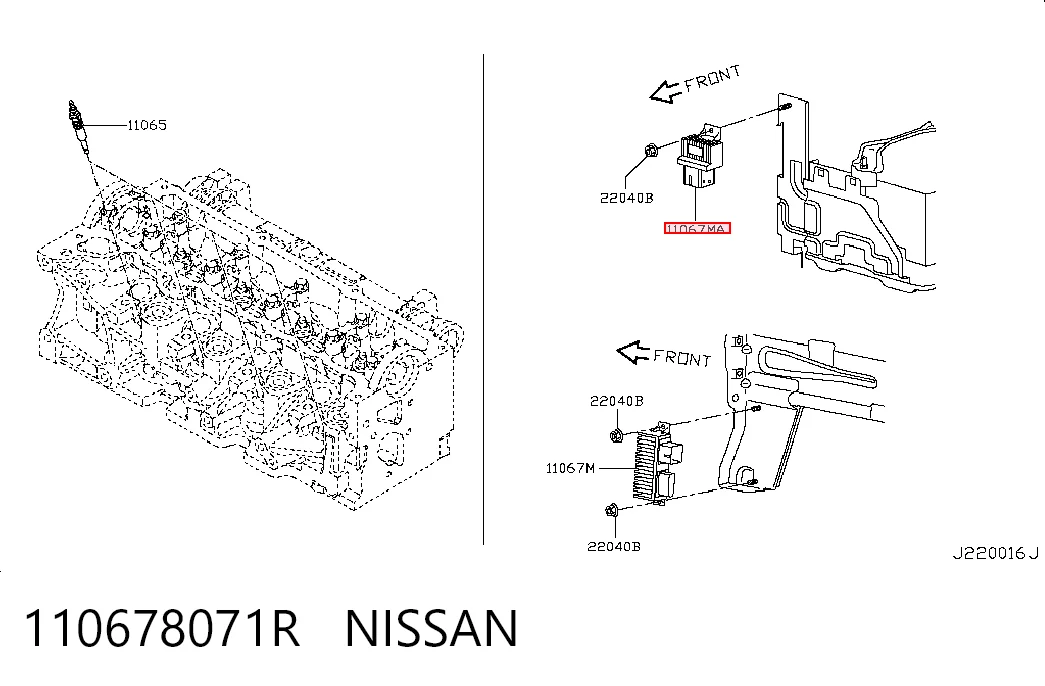  Przekaźnik świec żarowych Nissan Qashqai 2