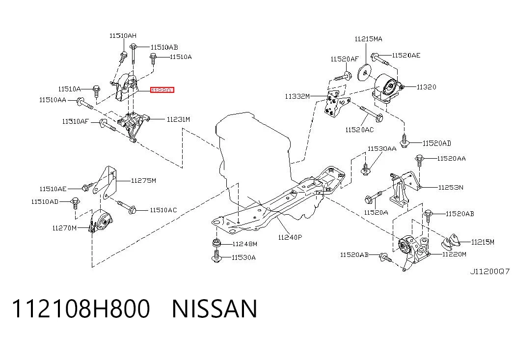 112108H800 Nissan/Infiniti