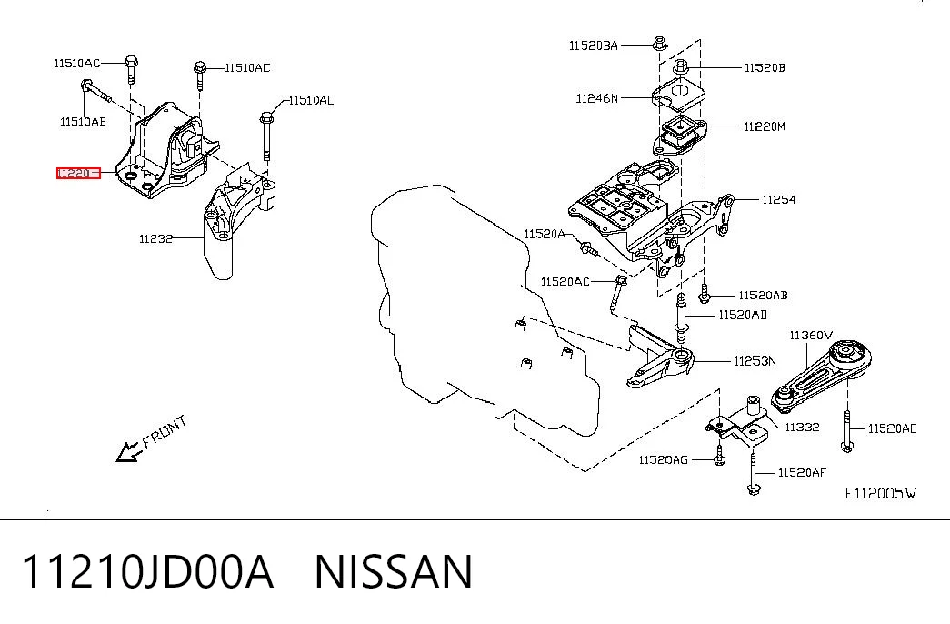 11210JD00A Nissan/Infiniti