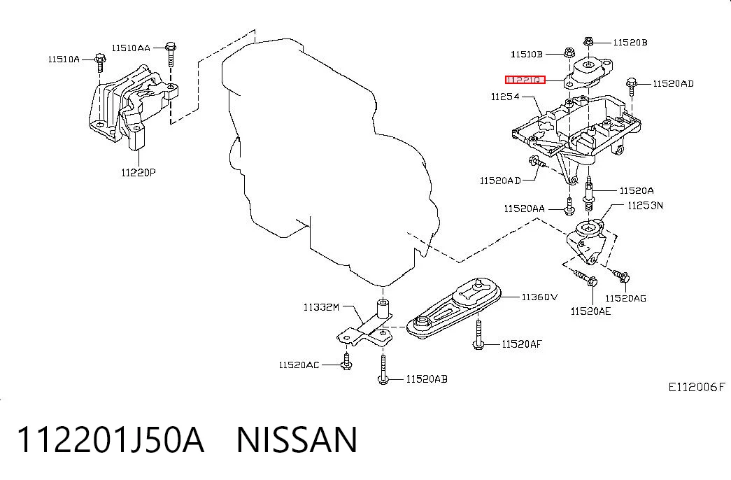112201J50A Nissan/Infiniti
