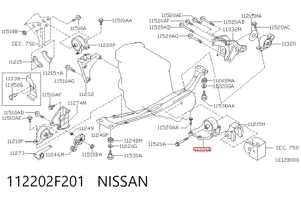 112202F201 Nissan/Infiniti