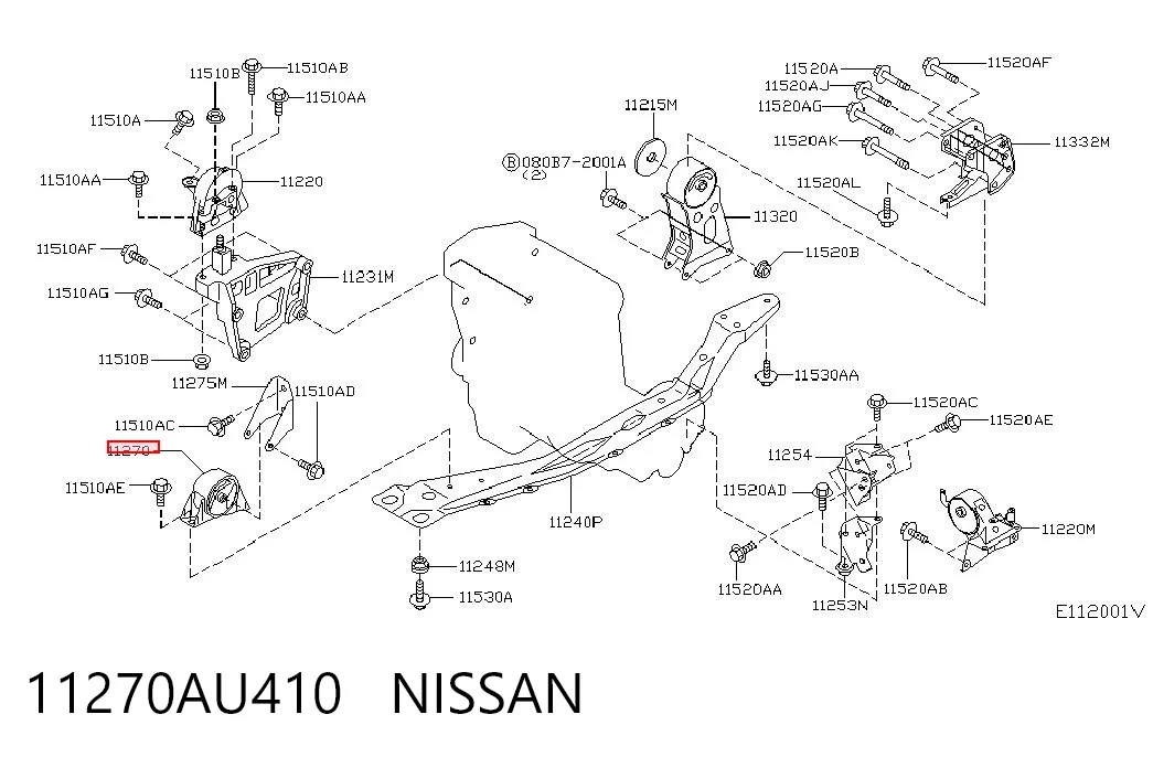 11270AU410 Nissan/Infiniti