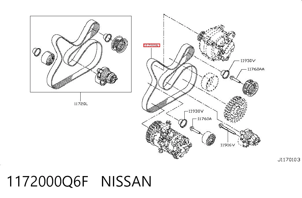 1172000Q6F Nissan/Infiniti