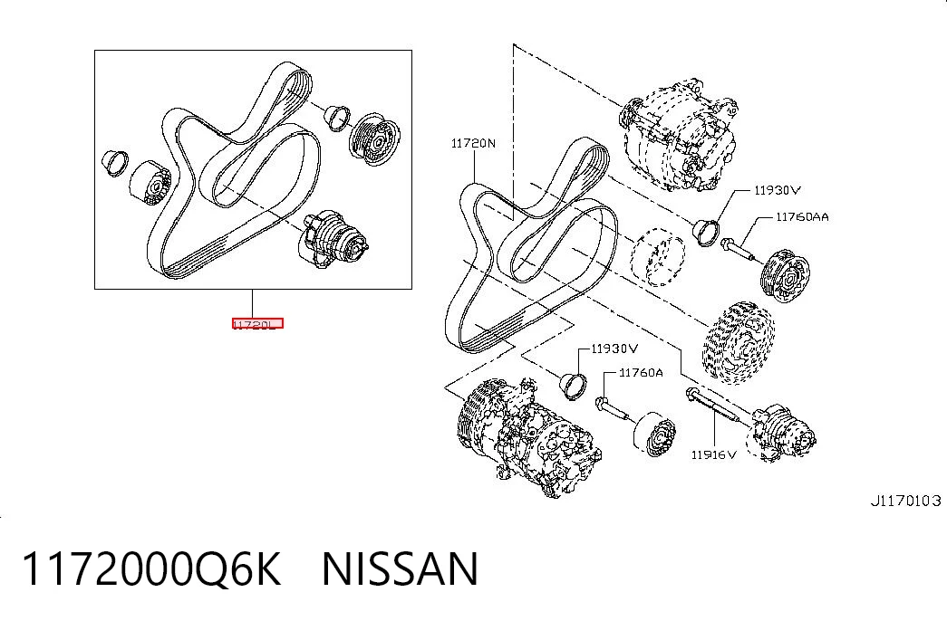 1172000Q6K Nissan/Infiniti