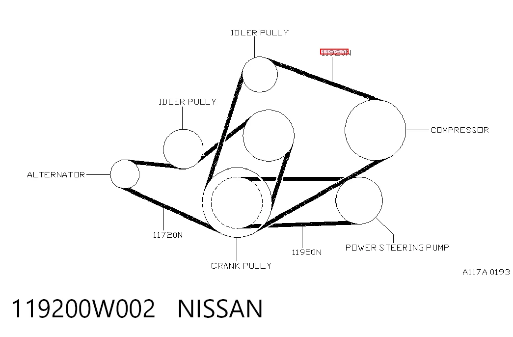 119200W002 Nissan/Infiniti