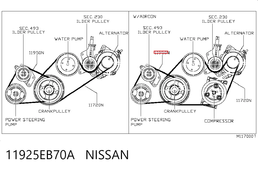 Do koszyka Pas napędowy mechanizmów Honda Civic VI EJ9, EK3/4