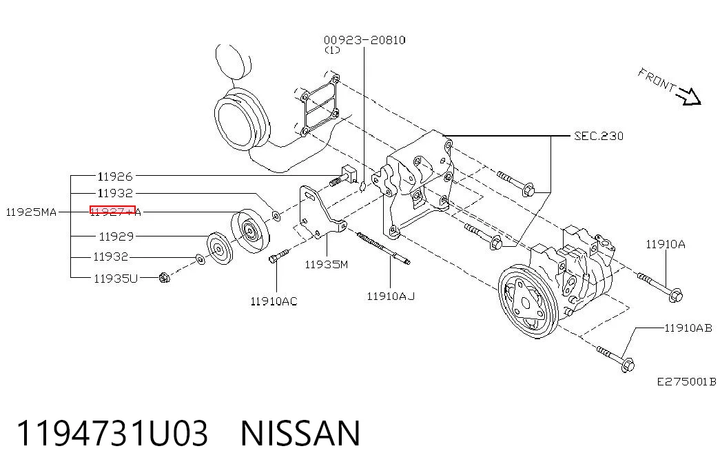 1194731U03 Nissan/Infiniti