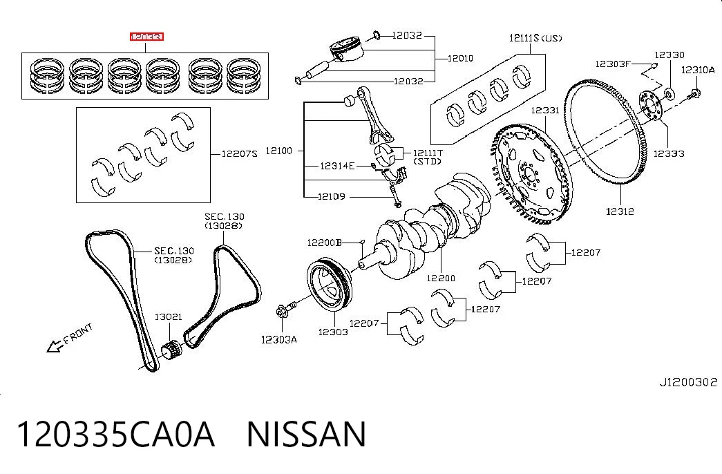 120335CA0A Nissan/Infiniti