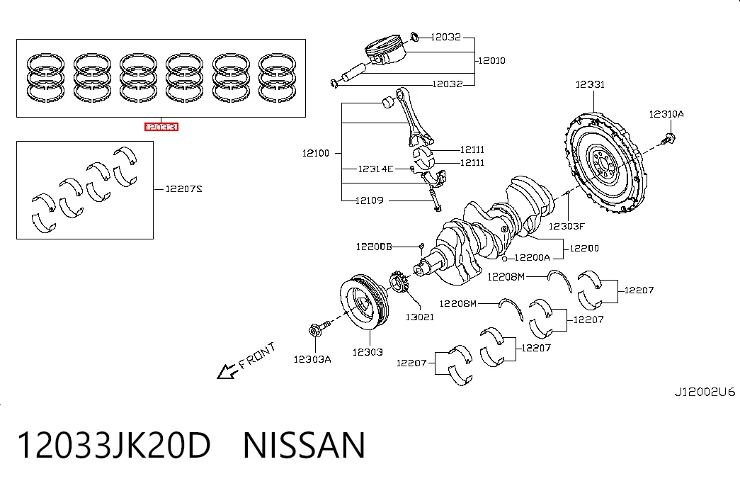 12033JK20D Nissan/Infiniti