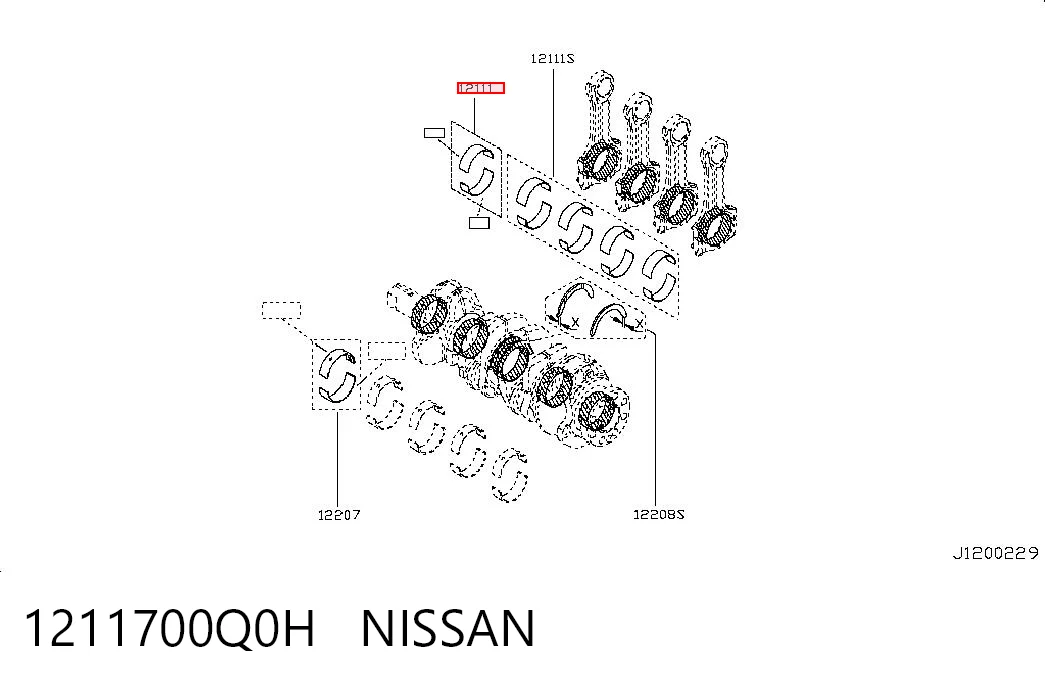 1211700Q0H Nissan/Infiniti