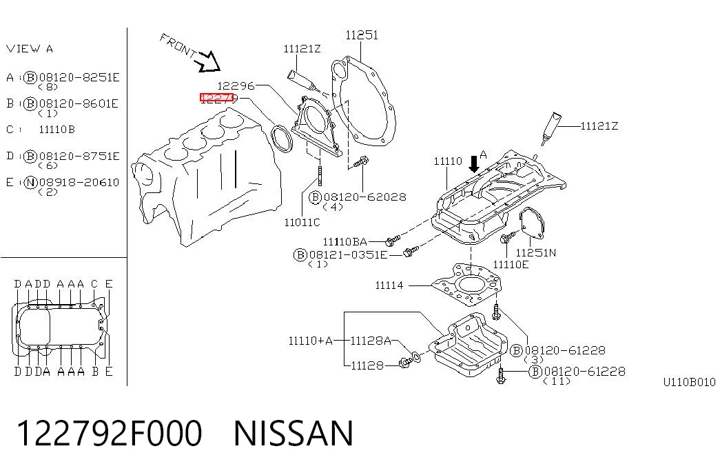 122792F000 Nissan/Infiniti