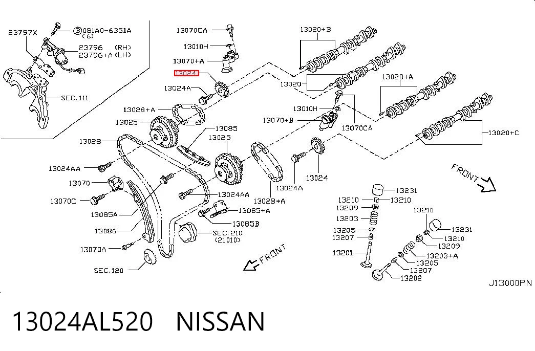 13024AL520 Nissan/Infiniti