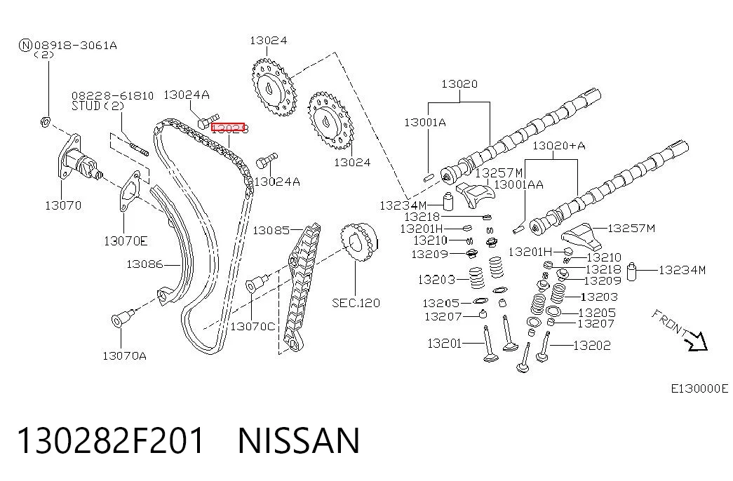 130282F201 Nissan/Infiniti
