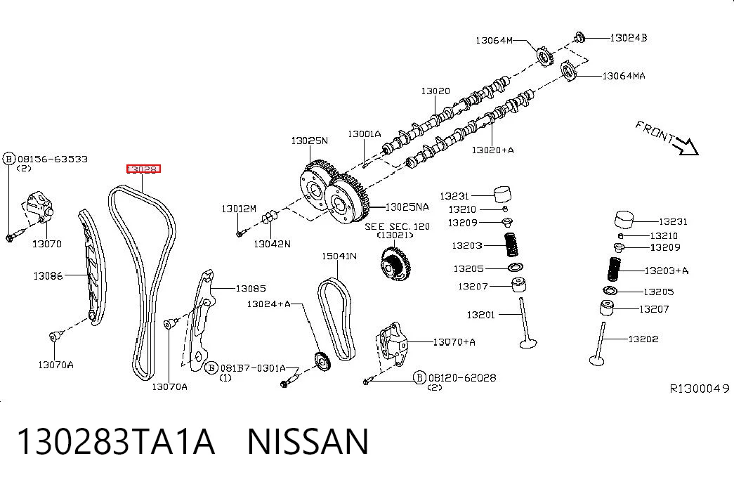 130283TA1A Nissan/Infiniti
