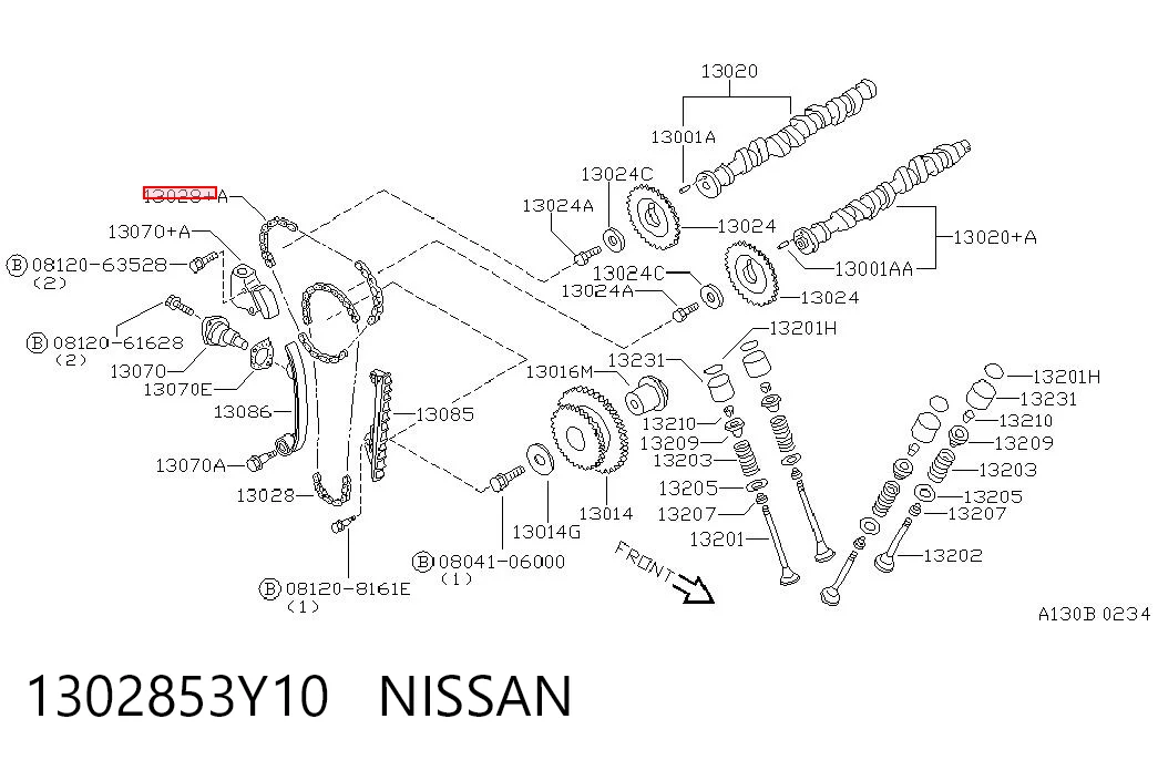 1302853Y10 Nissan/Infiniti