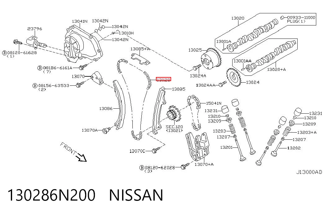 130286N200 Nissan/Infiniti