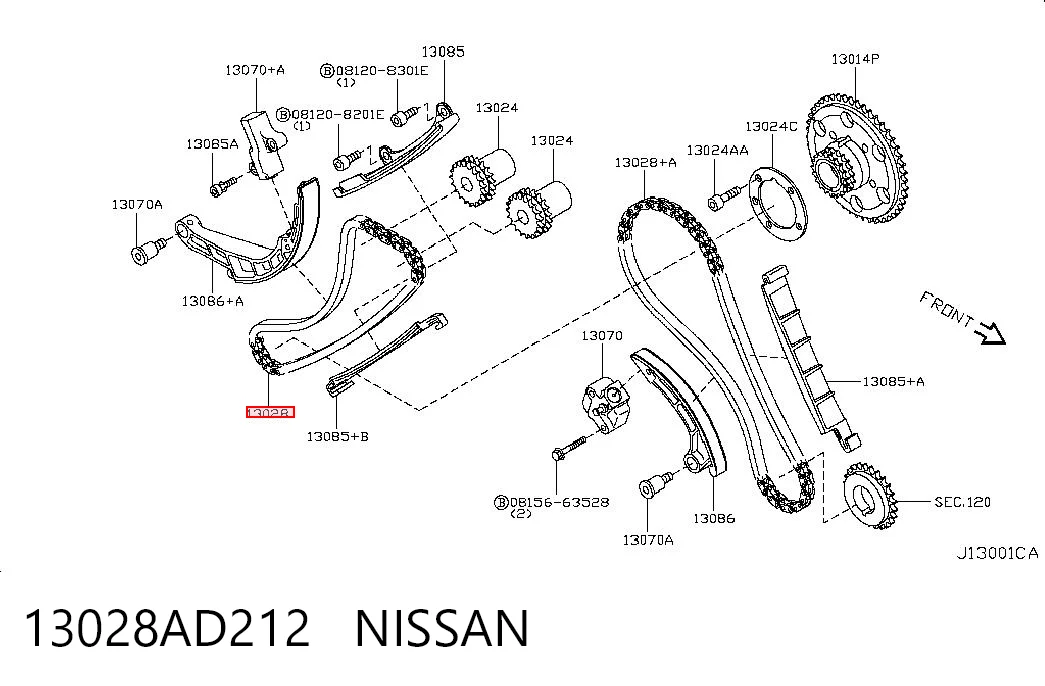 13028AD212 Nissan/Infiniti