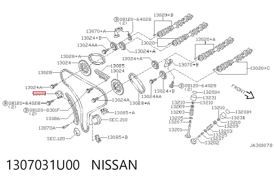 1307031U00 Nissan/Infiniti