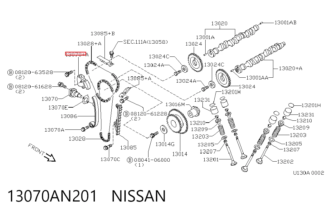 13070AN201 Nissan/Infiniti